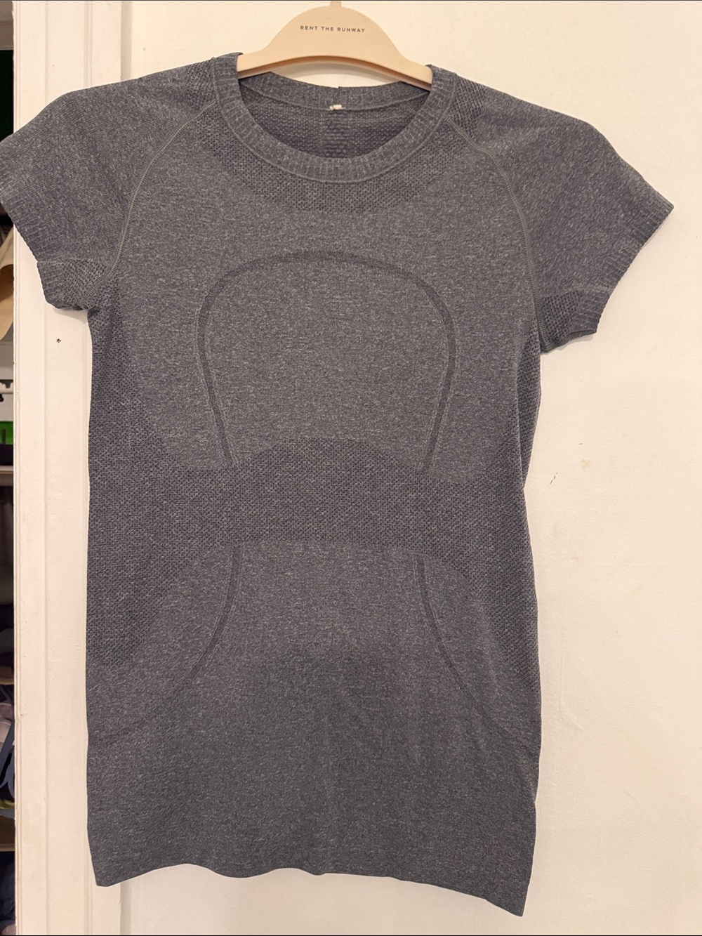 Lululemon Athletica Heather Gray Short Sleeve